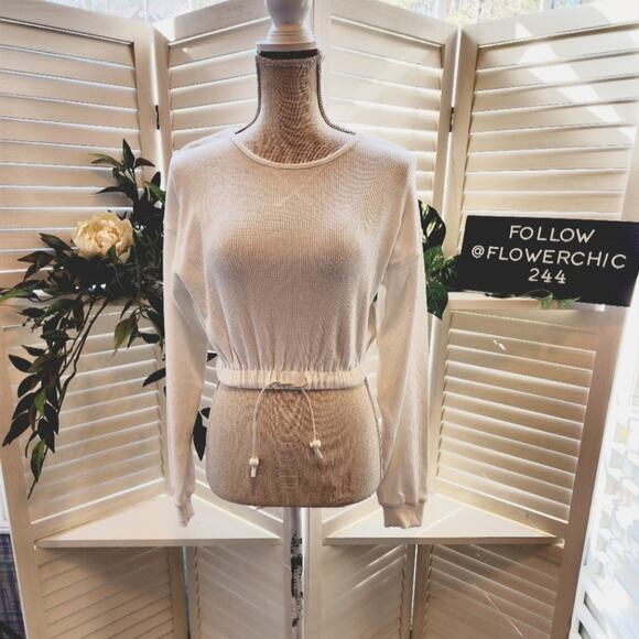 PRINCESS POLY SIZE 2 TIE FRONT SOFT waffle shirt - Picture 1 of 6